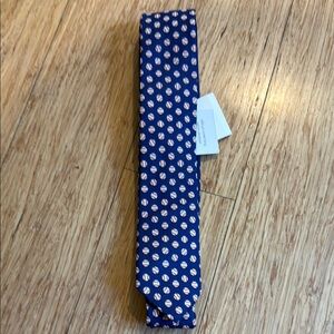 Crewcuts Blue and White Polka Dot Tie